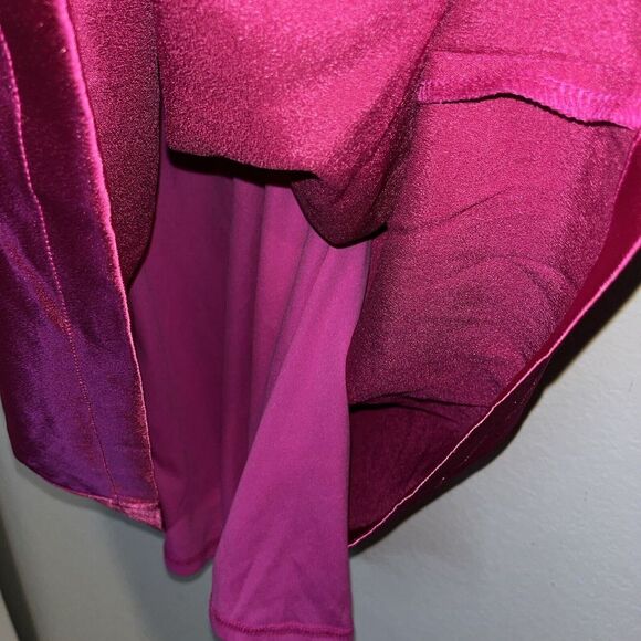 TCEC woman’s Medium Pink Puff Sleeves Mini Dress barbie doll - Picture 5 of 9